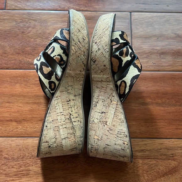 Sam Edelman Leopard Print Sandals - Picture 5 of 8